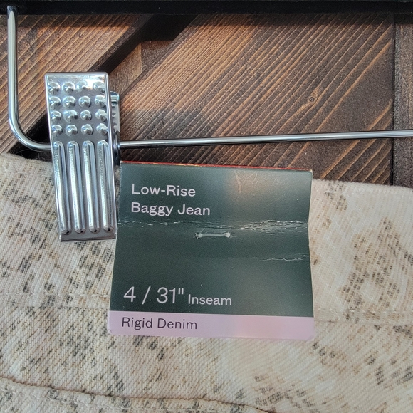 Snake Print Wide-Leg Baggy Jean 4 - Picture 4 of 4